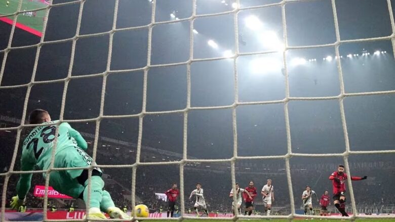 Milan paga o pênalti no empate em casa por 2 a 2 com o Bologna