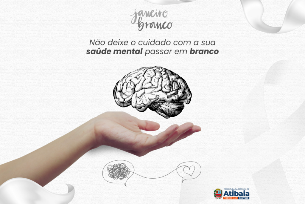 Janeiro Branco: Prefeitura de Atibaia oferece cuidados com saúde mental e emocional