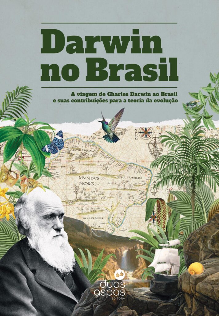 Livro ilustrado narra a viagem de Charles Darwin ao Brasil