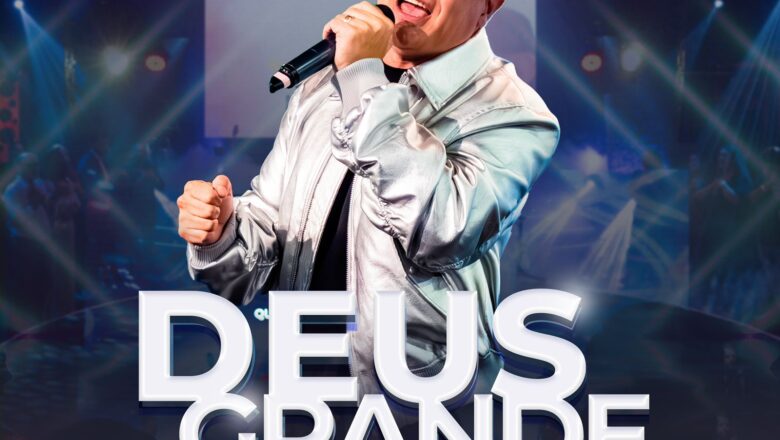 Marcelo Aguiar lança “Deus Grande”, primeira canção do DVD gravado ao vivo em SP