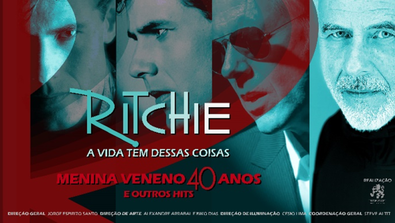 Ritchie retorna aos palcos  com o show “A Vida Tem Dessas Coisas”