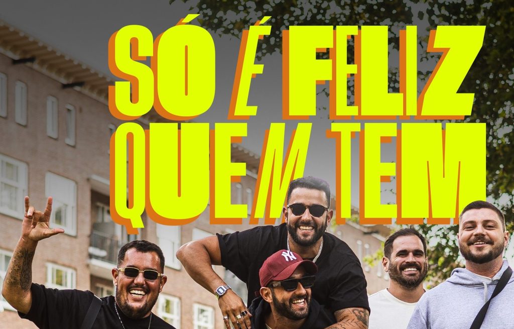 Grupo Vou Zuar lança “Só É Feliz Quem Tem” com clipe dos bastidores de sua turnê na Europa