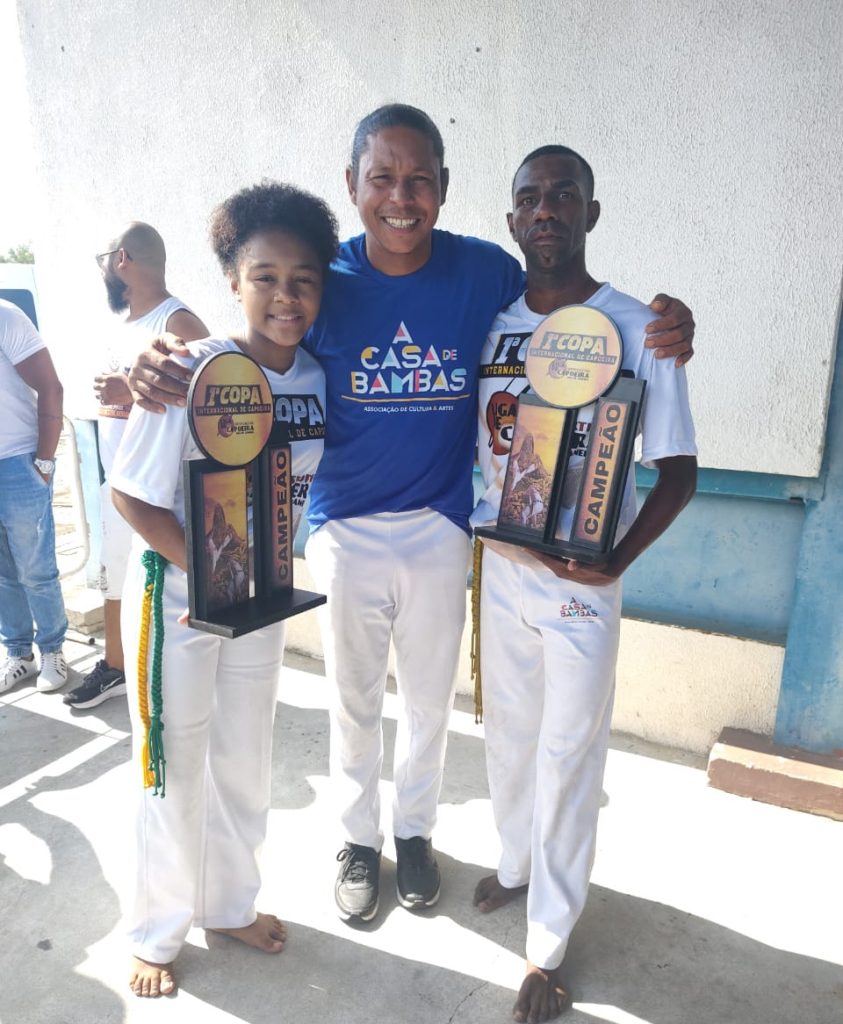 Atletas da “A Casa de Bambas” conquistam títulos na 1ª Copa Internacional de Capoeira