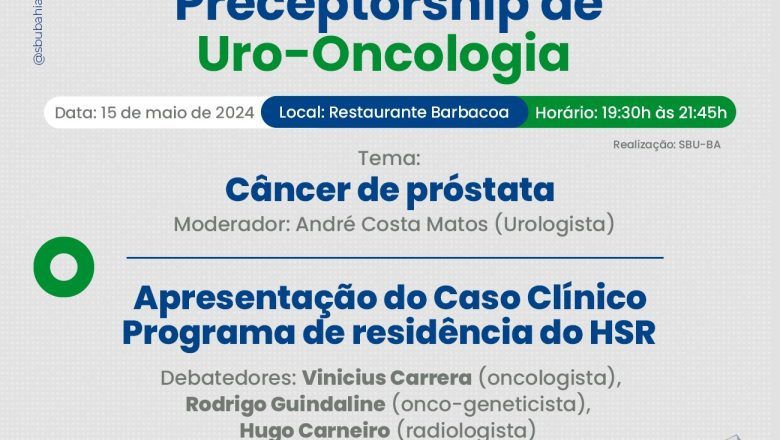 SBU-BA promove evento para debater câncer de próstata