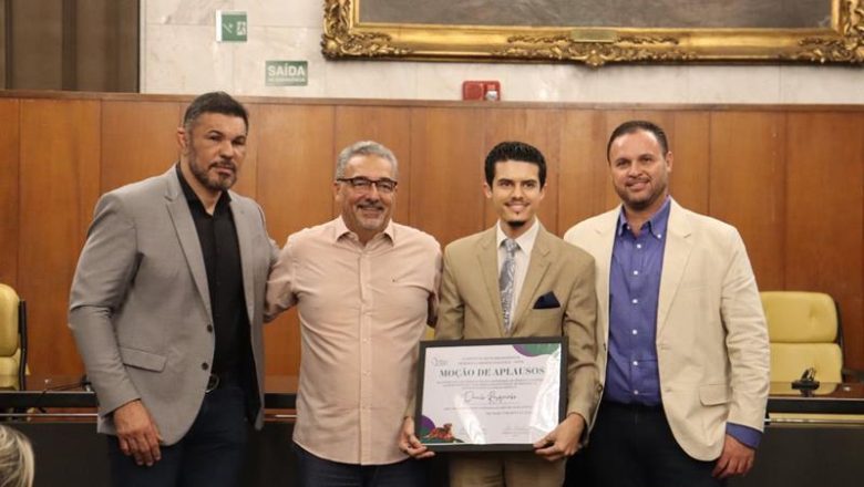 Jornalista Danilo Rasquinho recebe homenagem na Câmara Municipal de São Paulo