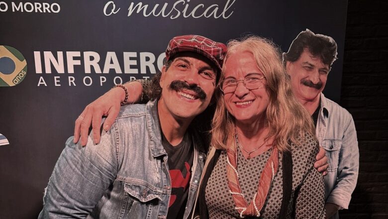 Atriz Luzimar Trottmann prestigia musical sobre a vida do cantor Belchior, no Rio de Janeiro