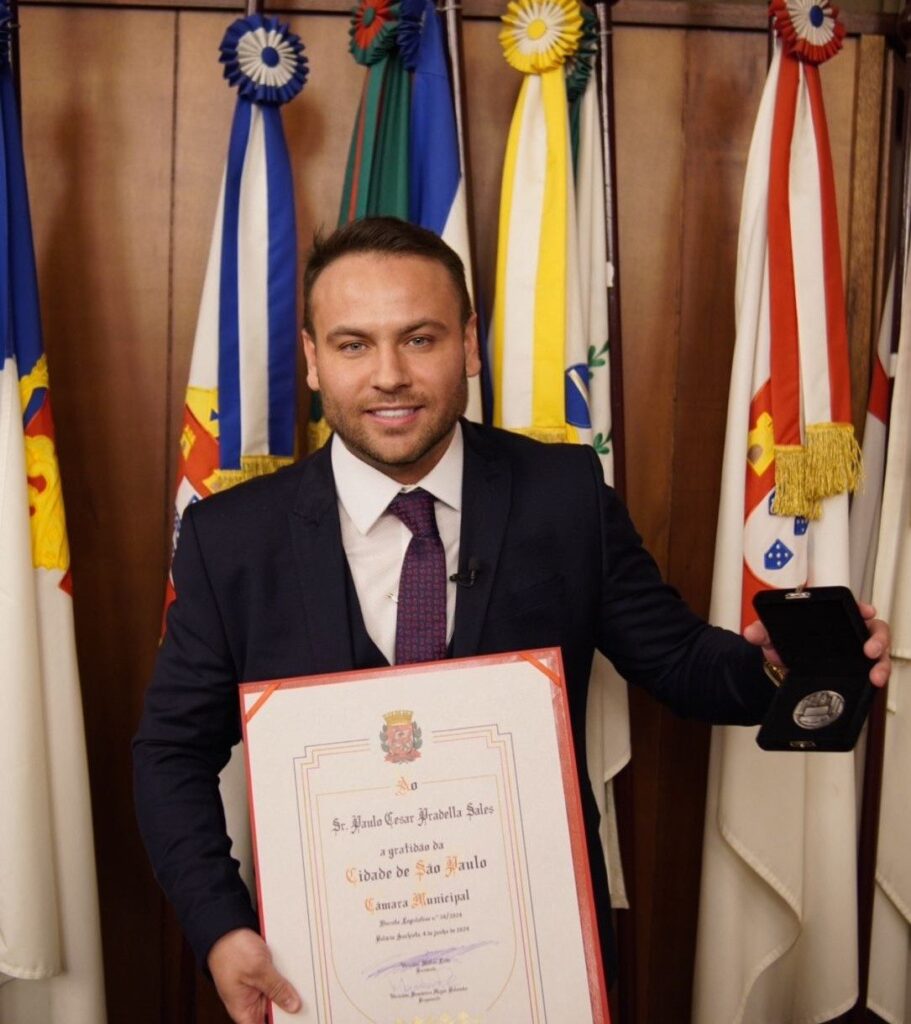 Reconhecimento merecido: Paulo Cesar Pradella Sales é premiado com Medalha Anchieta e o Diploma de Gratidão