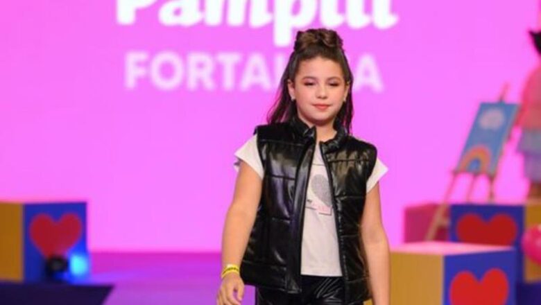 Sophia Eldo Brilha no Desfile Pampili no Shopping Iguatemi Fortaleza