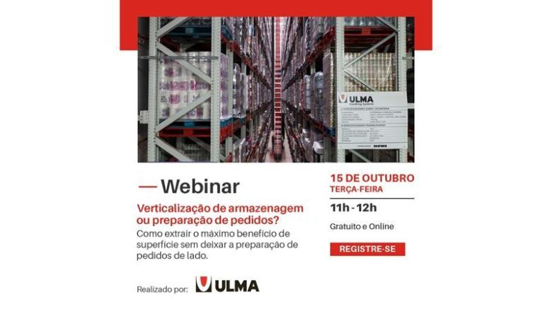 Verticalização da armazenagem e preparação de pedidos são temas de webinar da ULMA Handling Systems