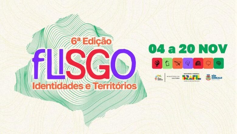 FLISGO – Festival Literário de São Gonçalo, em sua VI edição, acontecerá em diversos locais do município