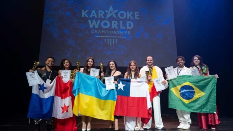 Dupla brasileira conquista terceira colocação no Campeonato Mundial de Karaokê disputado na Finlândia