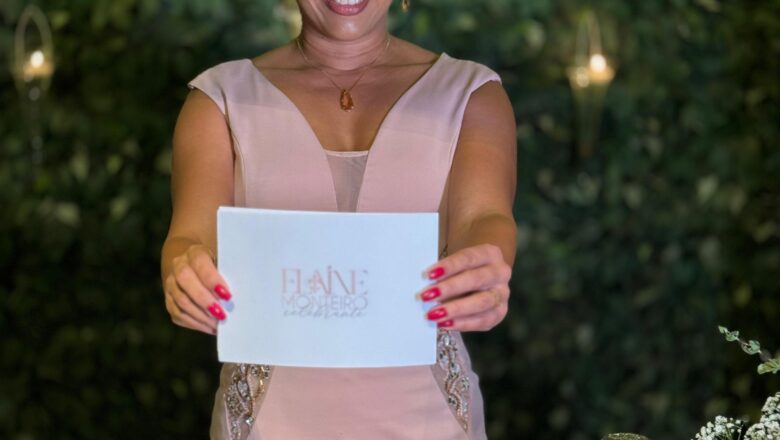 Celebrante Elaine Monteiro marca presença no Destination Wedding Búzios