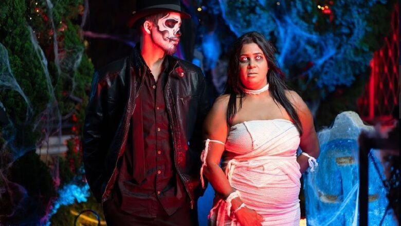 Jerff Almeida e Roberta Vaz Marcam Presença na Tektokween: A Grandiosa Festa de Halloween do TikTok