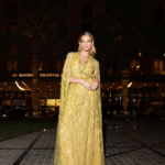 Helena Bordon participa de festa de 45 anos de carreira do renomado estilista libanês Elie Saab na Arábia Saudita