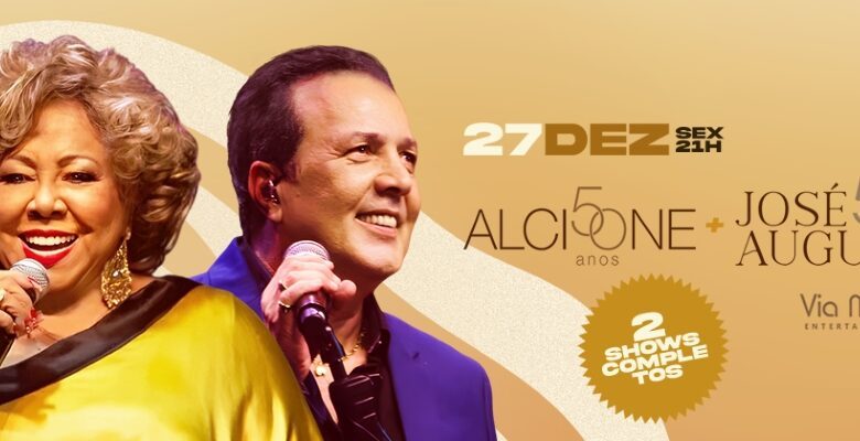 José Augusto e Alcione na Via Music Hall