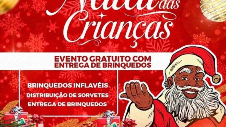 Instituto Cria Conexões realiza festa de Natal para crianças na Espraiada, zona sul de São Paulo