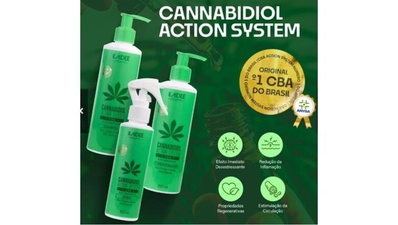 Ilaidee Professional Lança Linha Cannabidiol Action System CBA com Distribuição para Toda América Latina