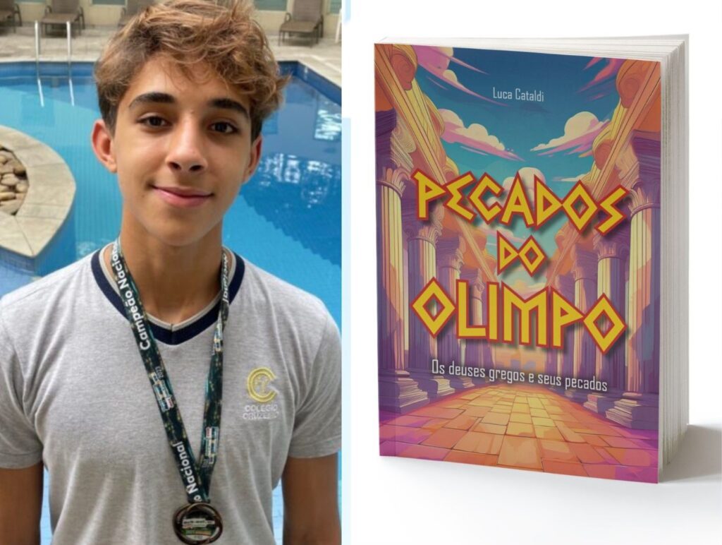 Luca Cataldi lança seu segundo livro: "Pecados do Olimpo"