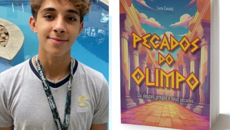 Luca Cataldi lança seu segundo livro: “Pecados do Olimpo”