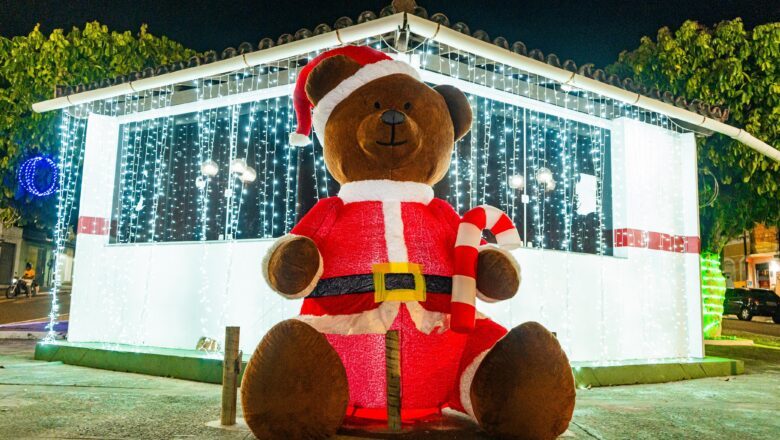 Natal Mágico transforma São Sebastião do Passé (BA) em uma encantadora Vila de Noel