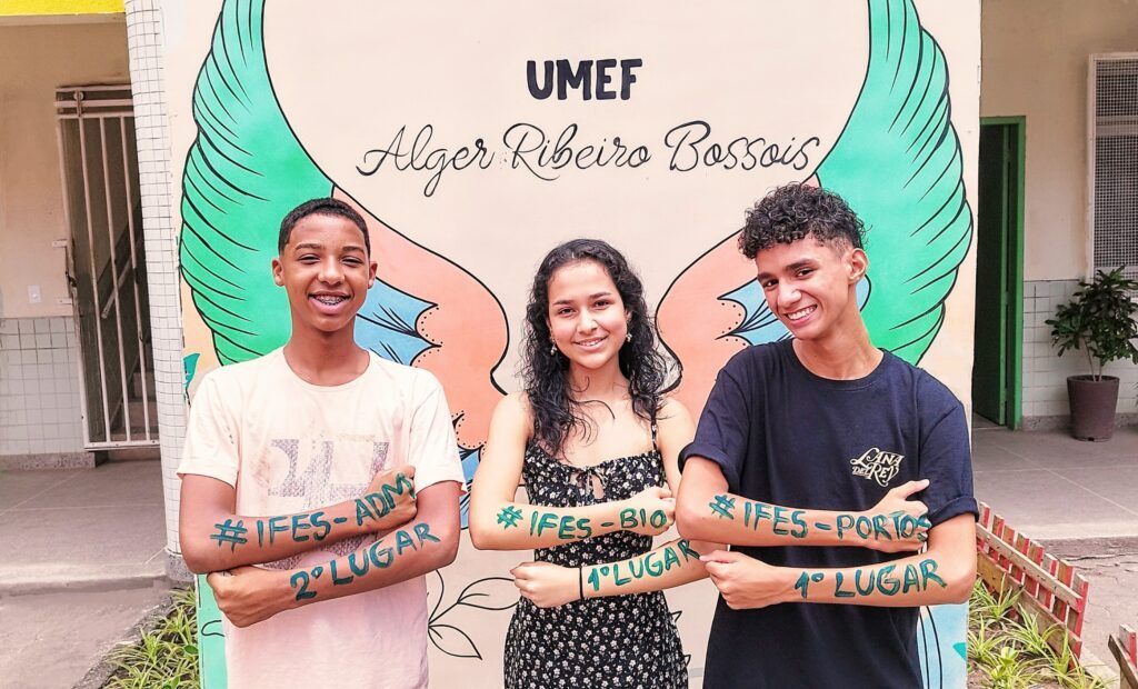 Alunos da UMEF Alger Ribeiro, Vila Velha, Conquistam Primeiros Lugares no IFES