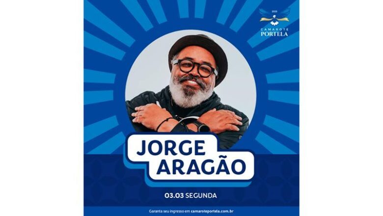 Jorge Aragão será atração do Camarote Portela na segunda-feira de Carnaval