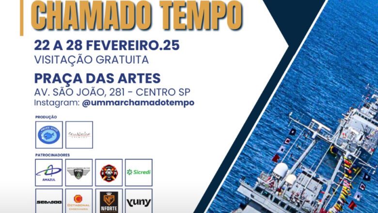 Marinha do Brasil apresenta Mostra Cultural Um Mar Chamado Tempo