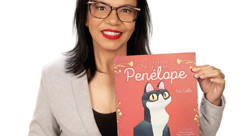 A ‘Gata Penélope’ e a importância da adoção responsável: livro infantil celebra o Dia Mundial do Gato