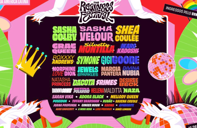 The Realness Festival 2025 revela line-up estrelado com Sasha Colby e Sasha Velour