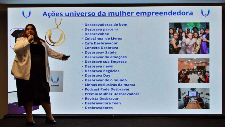 Aline Cintra, palestrante e mentora especialista em estratégias de vendas e neurociência para o sucesso empresarial
