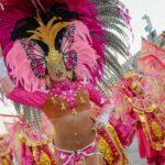 Com uma das melhores fantasias do Carnaval, Gato de Salto surpreende ao representar “O encanto da borboleta” na Marquês de Sapucaí