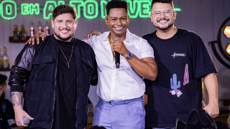 “Onde Eu Vou Eu Tô” de Junior Marques e Breno & Bernardo conquista o Top 3 das rádios do ES  