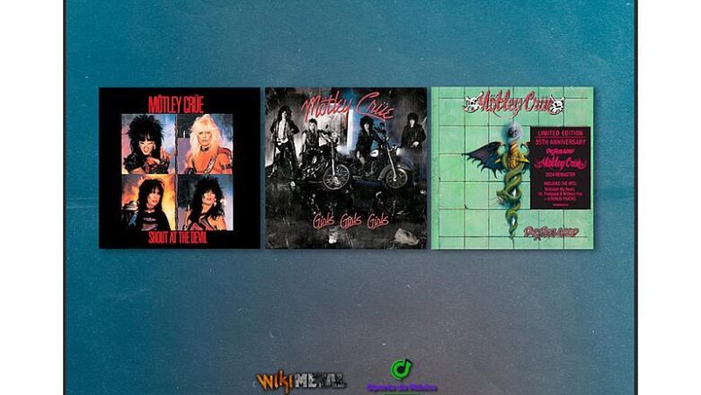 Clássicos do Mötley Crüe são disponibilizados em CD
