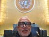 Jô Santana, famoso pelos musicais está na sede da ONU em Nova York