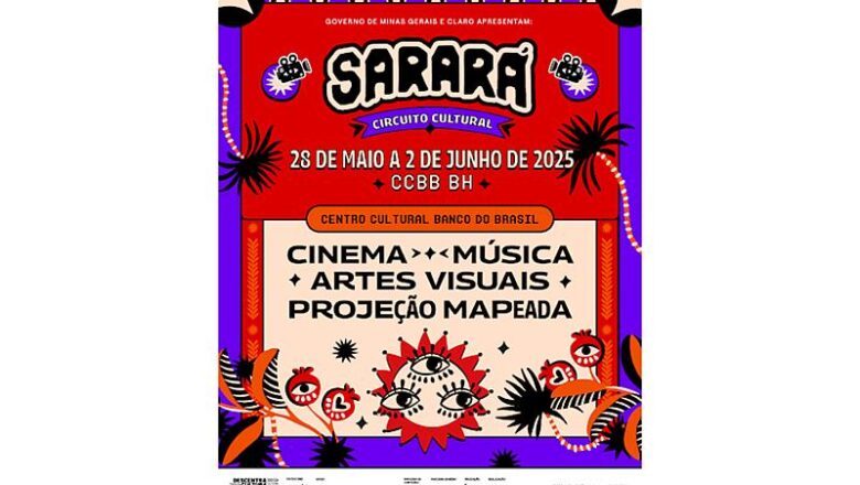 Sarará apresenta Circuito Cultural com programação gratuita no CCBB Belo Horizonte
