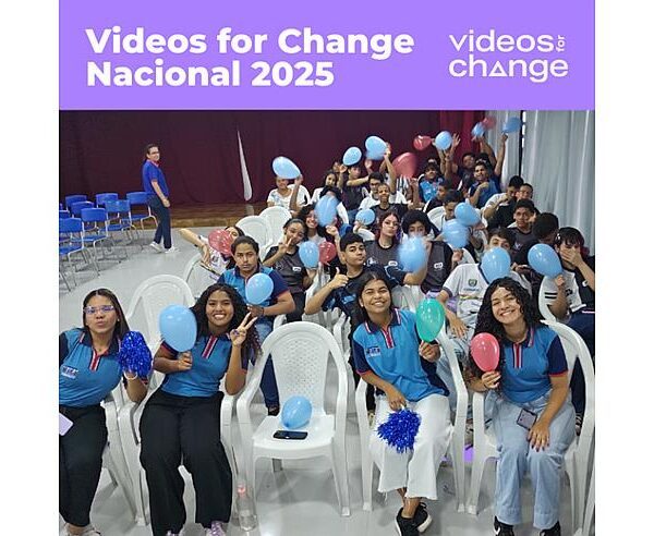 Jovens de todo o Brasil usam vídeos de um minuto para dar voz a causas sociais no 3º Festival Nacional Videos for Change