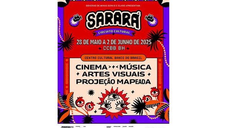 Sarará apresenta Circuito Cultural com programação gratuita no CCBB Belo Horizonte