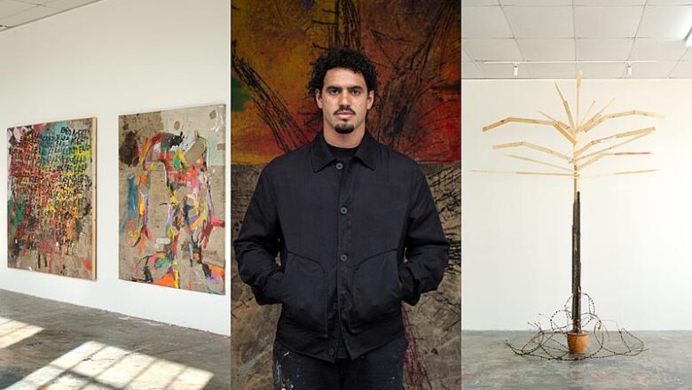 Douglas Knesse leva obras em lona de caminhão ao Centro Cultural Correios em mostra individual inédita no Rio