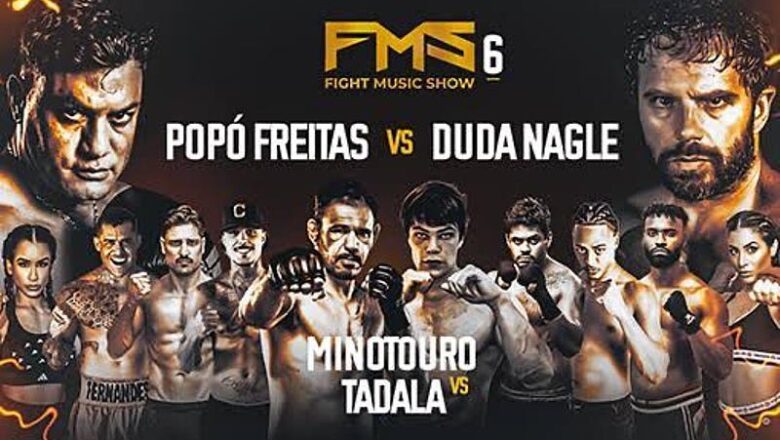 Fight Music Show desembarca em São Paulo no dia 17 de maio com um card histórico no Vibra SP