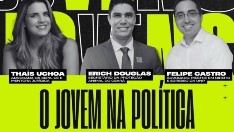 Secretário da Sepa, Erich Douglas, participa de palestra na Uni7 sobre “O Jovem na Política”