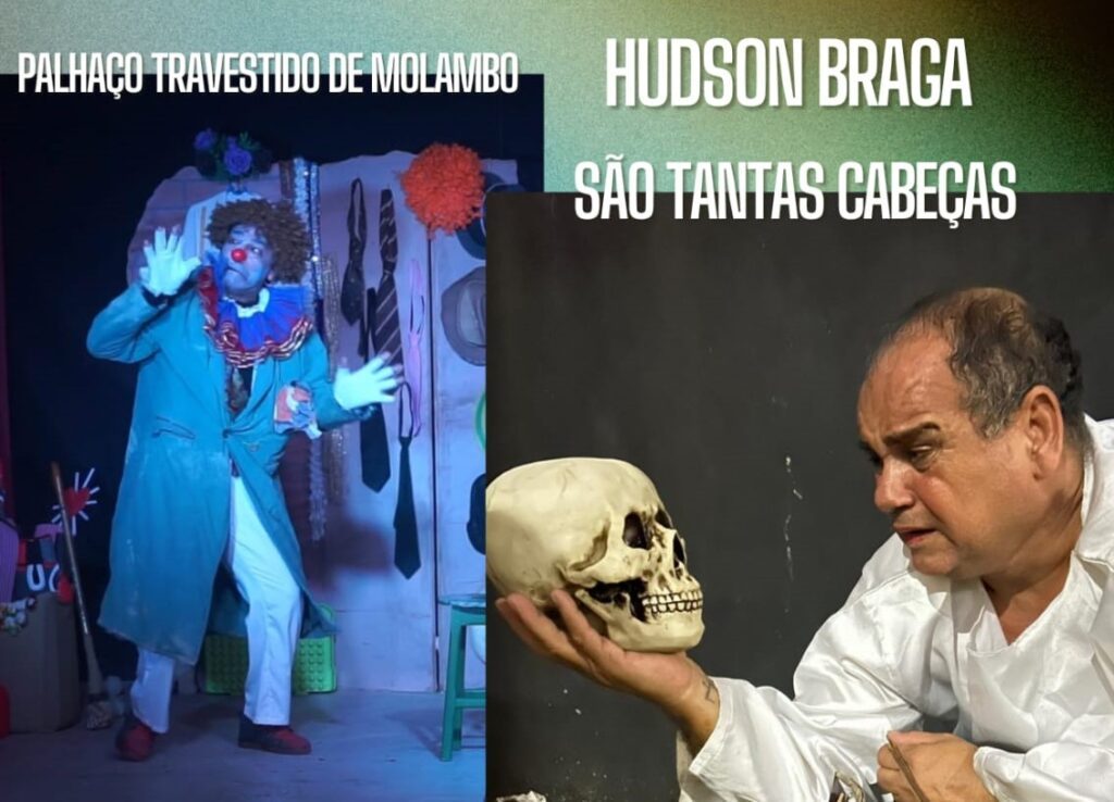 "São Tantas Cabeças": Monólogo de Hudson Braga Celebra 40 Anos de Palco com Reflexão Profunda sobre a Condição Humana