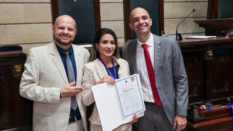 Dra. Mary Rocha recebe homenagem na Câmara Municipal do Rio de Janeiro por suas atividades como Perita Judicial Nacional e Internacional