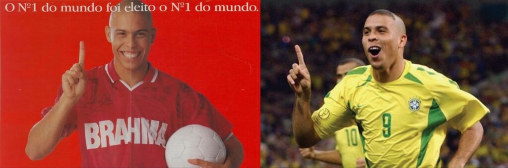 O Nº1 e a Nº1 juntos novamente: Ronaldo sela retorno à Brahma com campanha especial