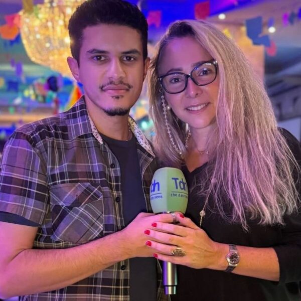 “Arraiá do Charrrd” reúne Claudia Cataldi e Danilo Rasquinho em São Paulo e lança campanha de doação de agasalhos
