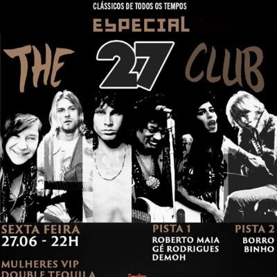 Sexta-feira tem noite Hi Fi no Dj Club dos astros que partiram aos 27 anos