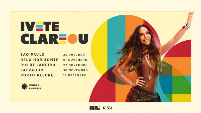 “Ivete Clareou”: Ivete Sangalo lança turnê inédita para celebrar o samba