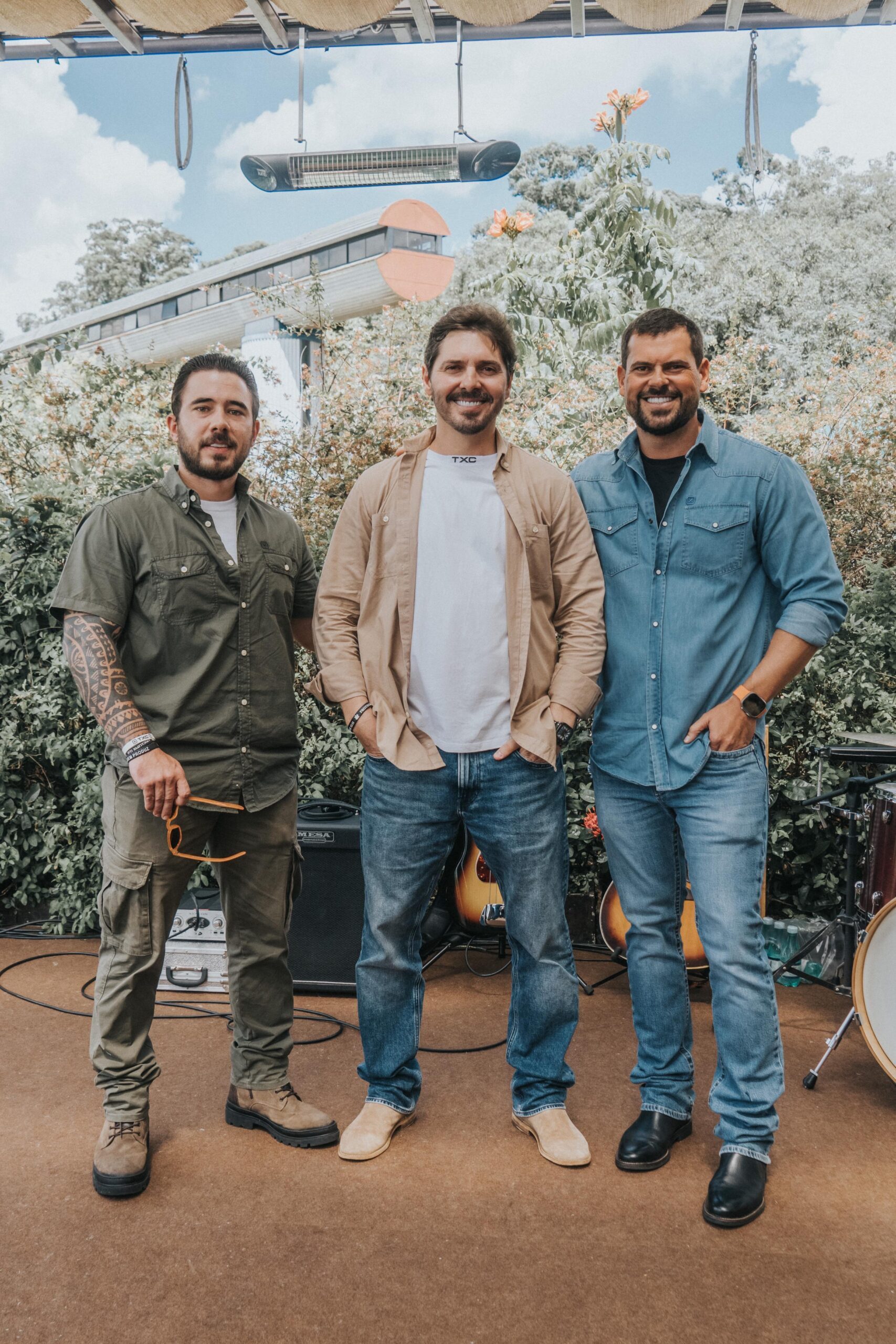Sócios fundadores TXC Rafael Lima, Rubens Inácio e Antônio Neto