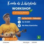 Workshop de cavaquinho no Meu Kantinho promove acesso à cultura e valorização da música brasileira na Penha