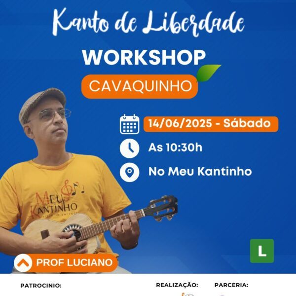 Workshop de cavaquinho no Meu Kantinho promove acesso à cultura e valorização da música brasileira na Penha