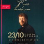 JP Saxe, dono do hit “If The World Was Ending”, estreia no Brasil com show no Teatro Bradesco, em São Paulo